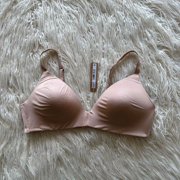 Skims Wireless Lightly Lined Bra Mica 40B - Picture 1 of 8